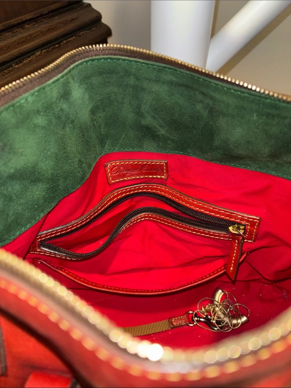 Dooney Bourke premium red